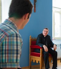 Kardinal Bozanić susreo se s mladićima koji razmišljaju o svećeničkom pozivu